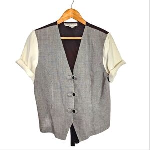 4 for $32 Vintage vest shirt combination top